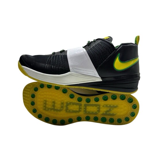 Men\'s Nike Zoom Revis Trainer Oregon Ducks Promo Sample Size 14 Black/Yell/Green main image 14